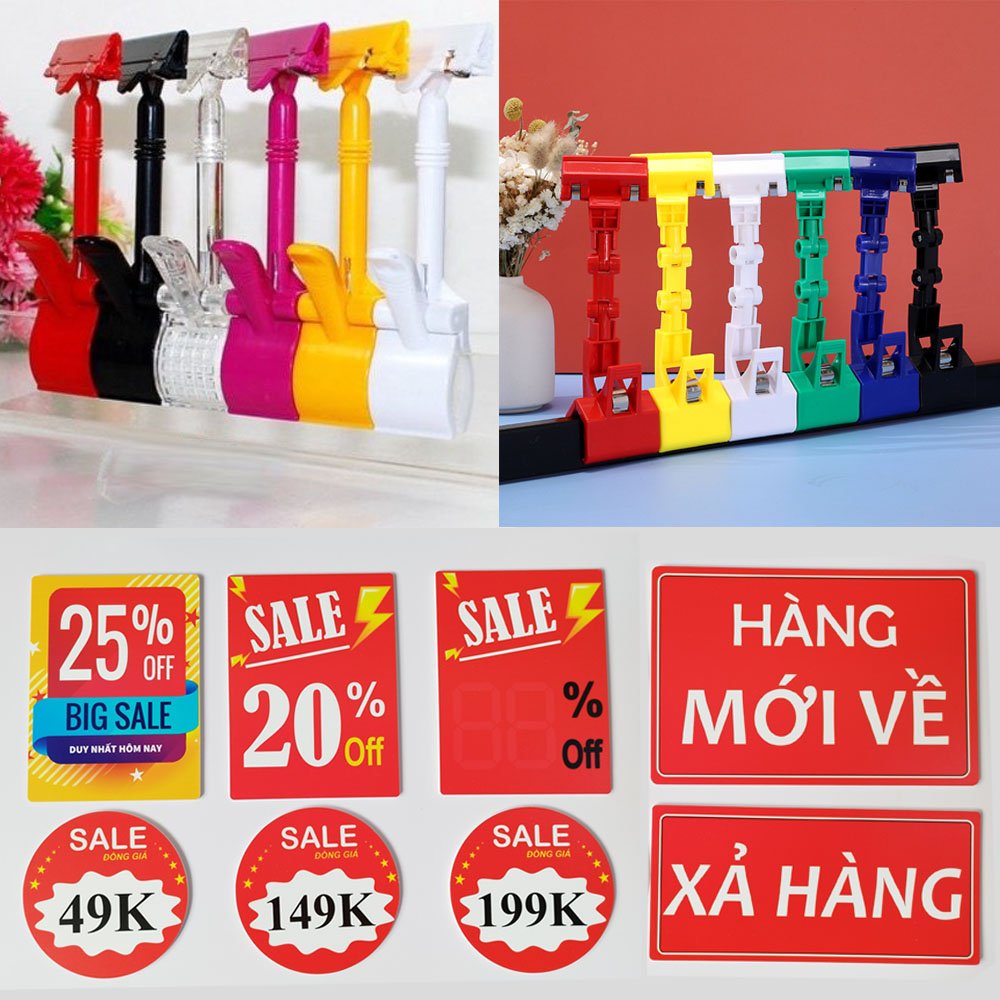 Kẹp giấy, kẹp sale loại thường