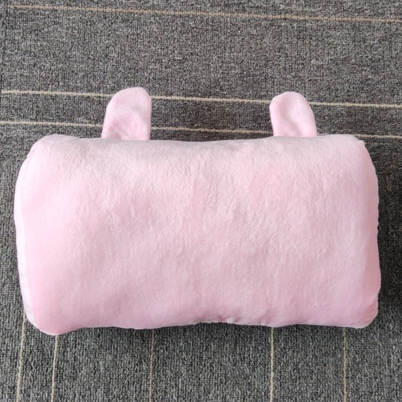 Gối Giữ Ấm Tay Hình Gấu Hồng 30cm Dễ Thương