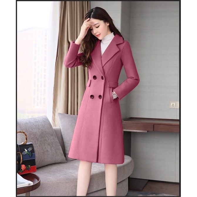 ÁO KHOÁC DẠ DÁNG DÀI CAO CẤP