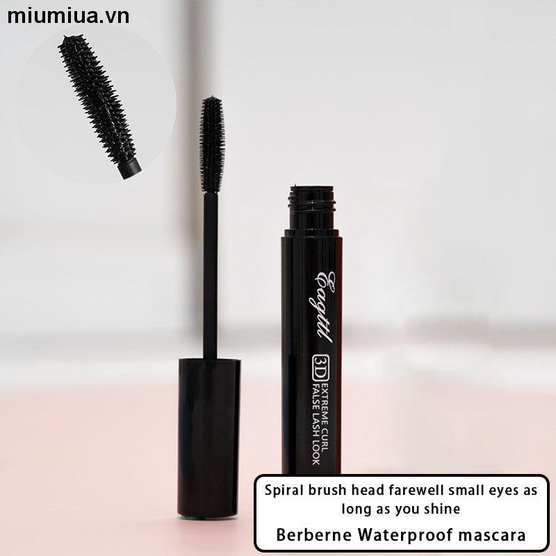 miumiuaMascara làm mi dài và cong với 3 màu tự nhiên xinh xắn lâu trôi không thấm nước