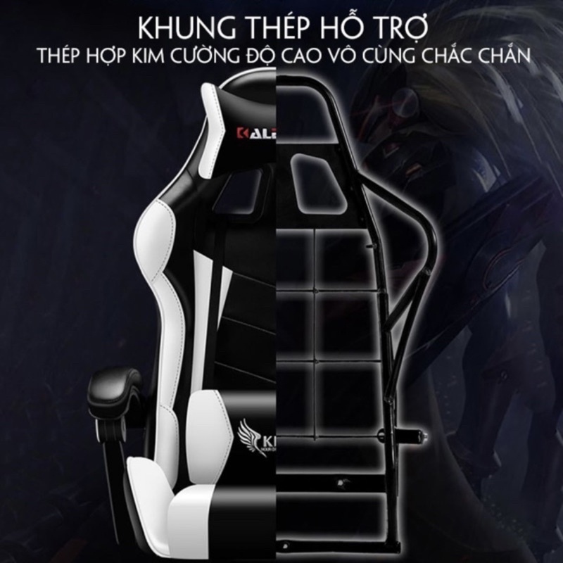 Ghế gaming players cao cấp Bee Furniture nhập khẩu ghế ngã sâu 135 độ