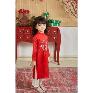 áo dài tết cho bé gái