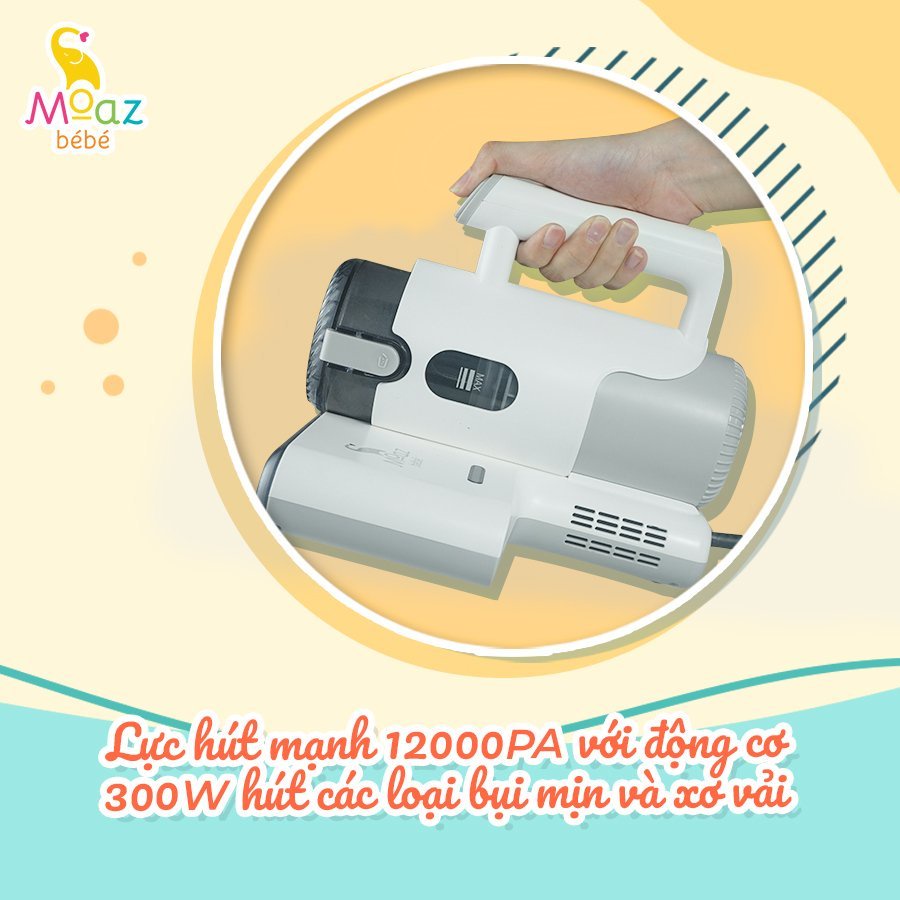 Máy Hút Bụi Giường Nệm Cầm Tay Moaz BéBé MB-037