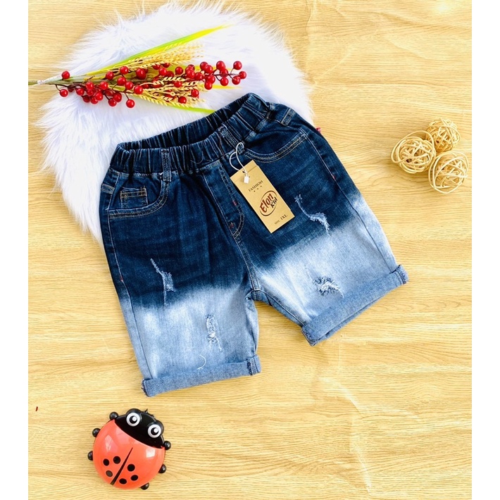 🚗 Quần jean dài co giãn bé trai từ 33-60kg