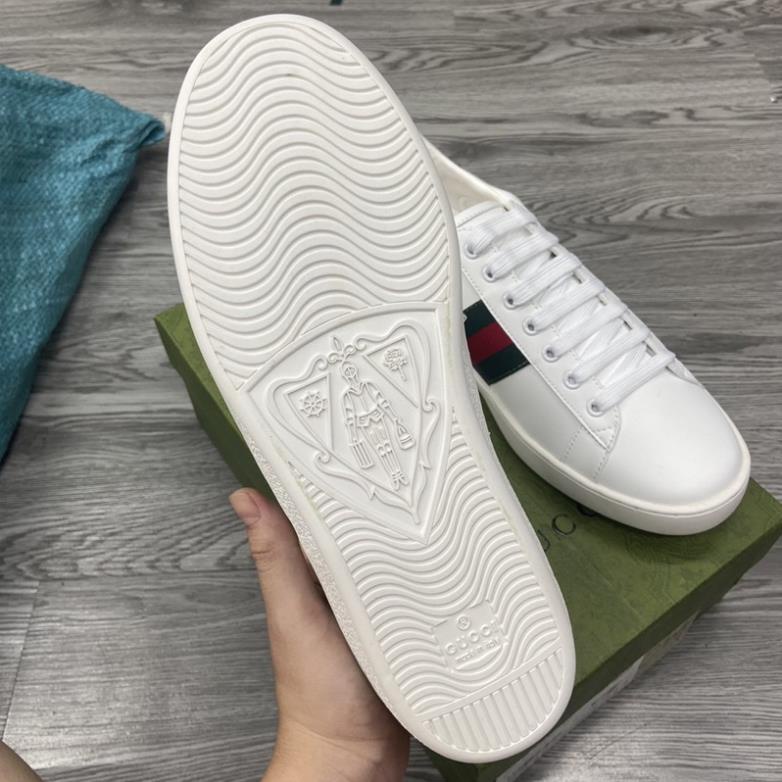 Giày thể thao GC ong thêu,Giày thể thao GG 3 vạch 𝐆𝐮𝐜𝐜𝐢 Ong thêu mới cao cấp chuẩn 1:1  thật
