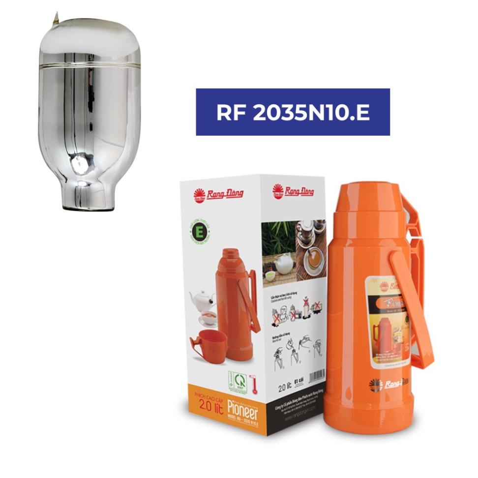 Ruột phích Rạng Đông 2 lit, lõi bình thuỷ giữ nhiệt model:2035N1.E, 2035N10.E, 2035N6, 2035 ST1.E, 2035 N3, 2035 N5