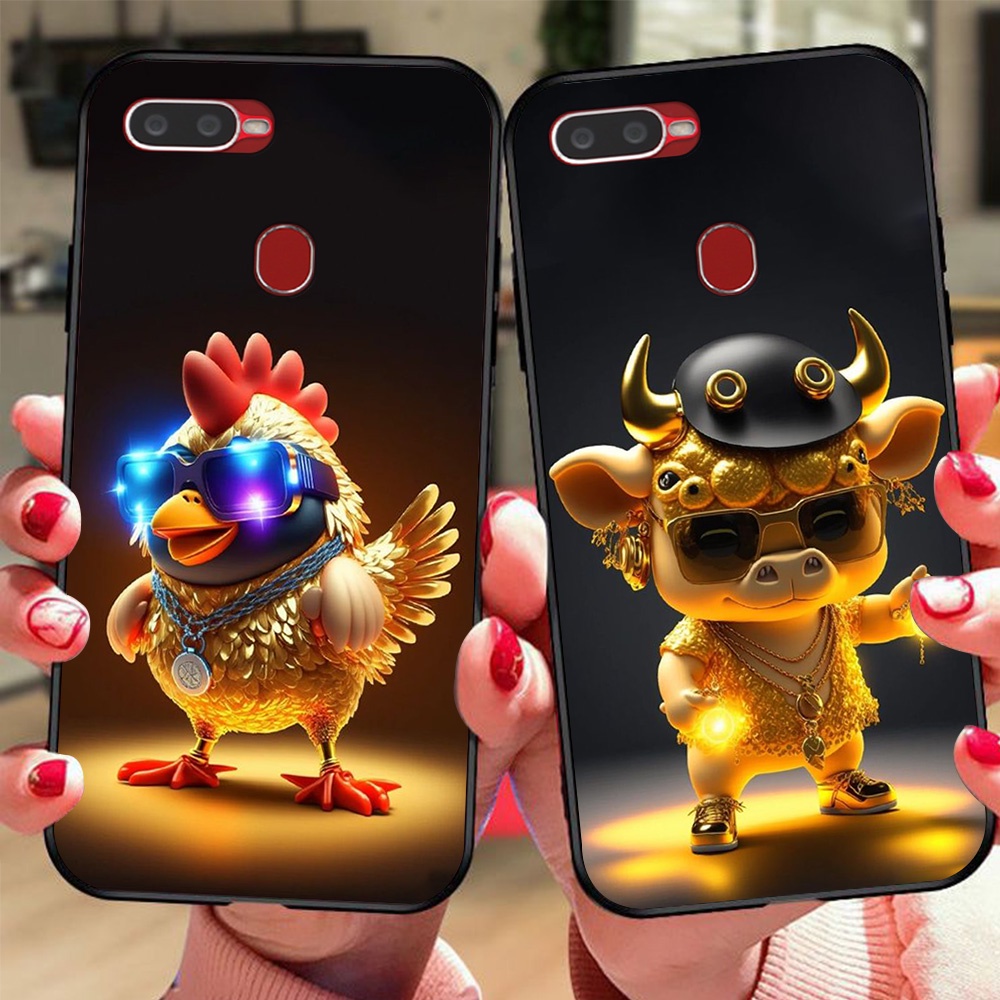 Ốp lưng oppo a5S / oppo A7 / oppo A9 / oppo A12 bộ hình các con giáp cực ngầu