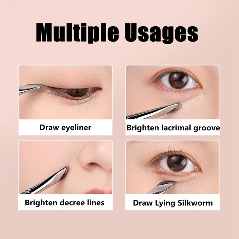 Cọ Trang Điểm Lông Mềm Tay Cầm Dài Tiện Dụng