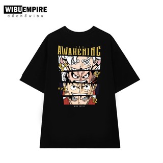 WIBU EMPIRE | Áo Thun ONE PIECE Monkey D Luffy "Sự Thức Tỉnh Gear 5"  | Anime One Piece - Áo Phông Unisex