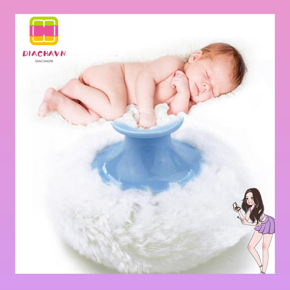 Mút Đánh Phấn Trang Điểm Mềm Mại Chăm Sóc Da Em Bé Tiện Dụng Ốp