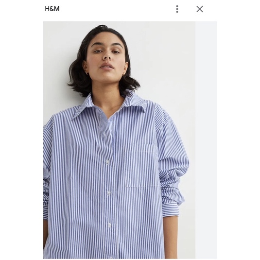 Áo Sơ Mi H&M sz XL hàng Authentic, new 95%