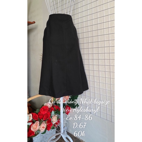 Chân váy dạ bigsize kiểu