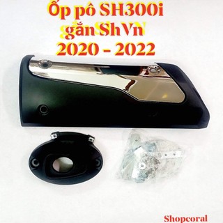 Ốp pô sh 300i gắn cho sh việt nam 2020 - 2024 cao cấp