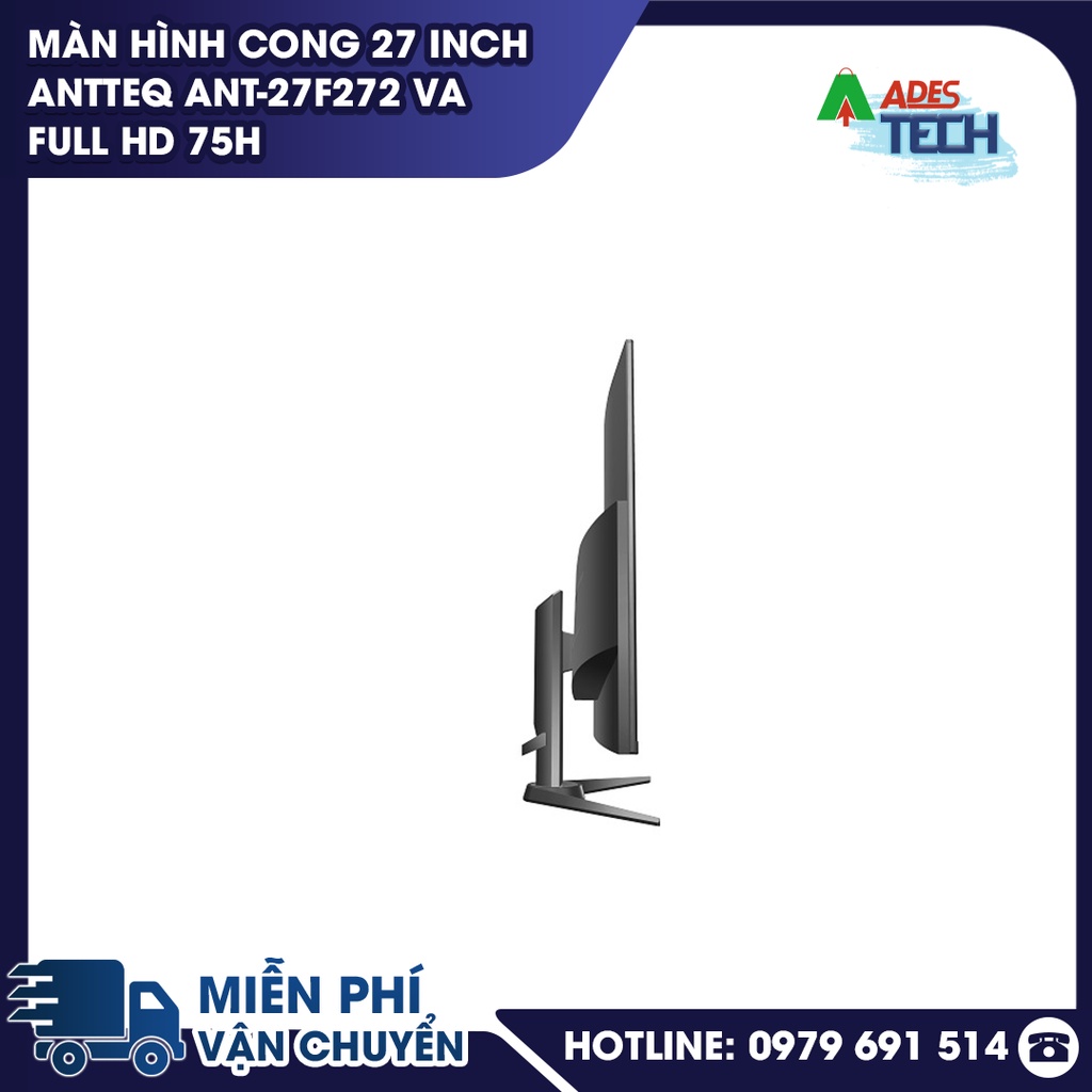 ✔️ Màn hình cong  ANTTEQ ANT-27F272 VA ✔️ 27 inch Full HD 75H ✔️ BH 24 tháng