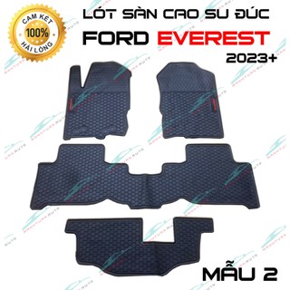 Thảm sàn, lót sàn cao su 3d cho #ford everest 2021-2016
