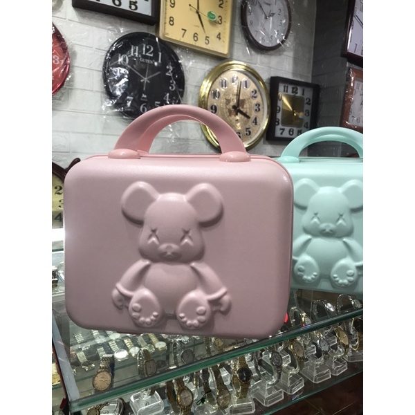 Vali khung nhôm gấu