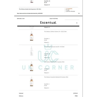 [Bill UK] Tẩy da chết hóa học The Ordinary AHA 30% + BHA 2% Peeling Solution 30ml