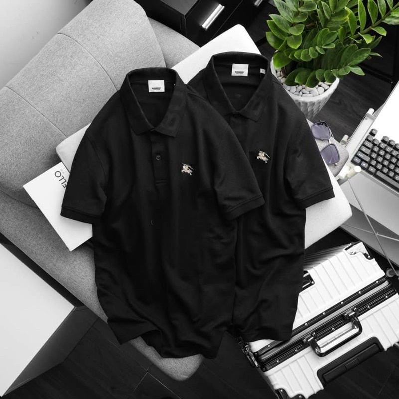 Áo Polo Nam Thêu Ngựa - vải Cotton khô co giãn 4 Chiều