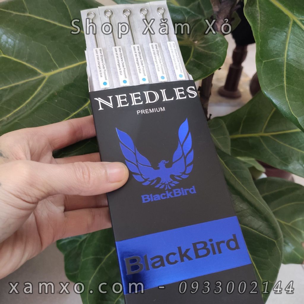 Vỉ 10 kim xăm hình đi nét kèm theo ngòi - dụng cụ xăm sài gòn #20644732616