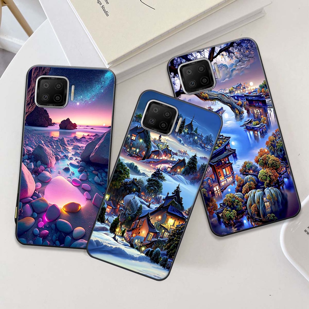 Ốp Oppo A53 / A73 / A93 bộ hình phong cảnh siêu đẹp, thơ mộng