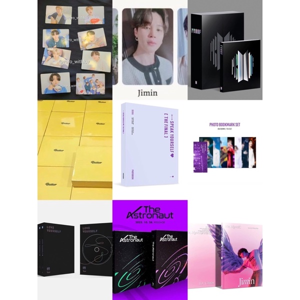[Album&Photocard BTS] Album Butter/Proof/Comp/The Astronaut…Hình Thẻ BTS