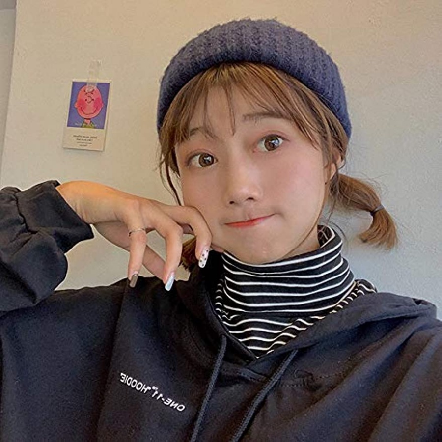 Áo Sơ Mi Cổ Cao Giả Hai Lớp Ấm Áp Có Thể Tháo Rời Cho Nữ