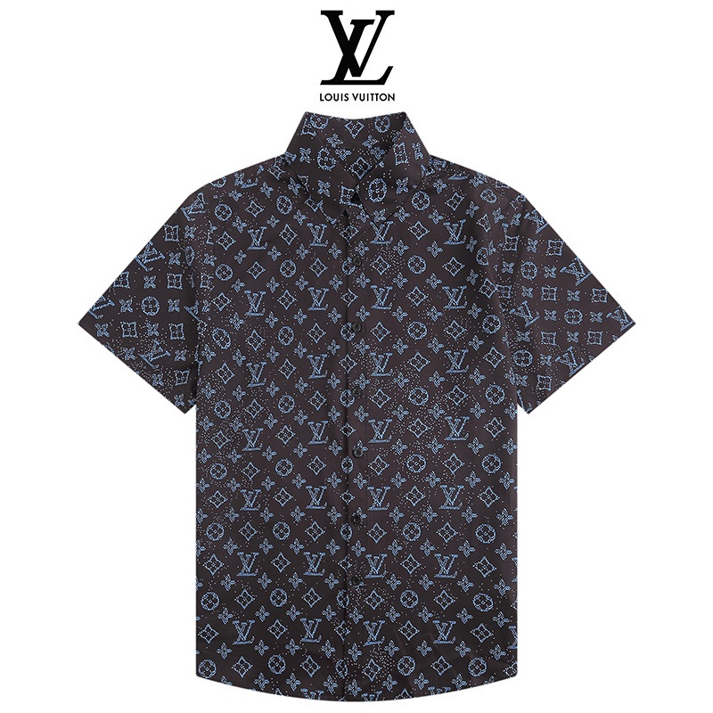 Áo Sơ Mi Tay Ngắn Thời Trang Mùa Hè Unisex Size M-3XL 1 & v
