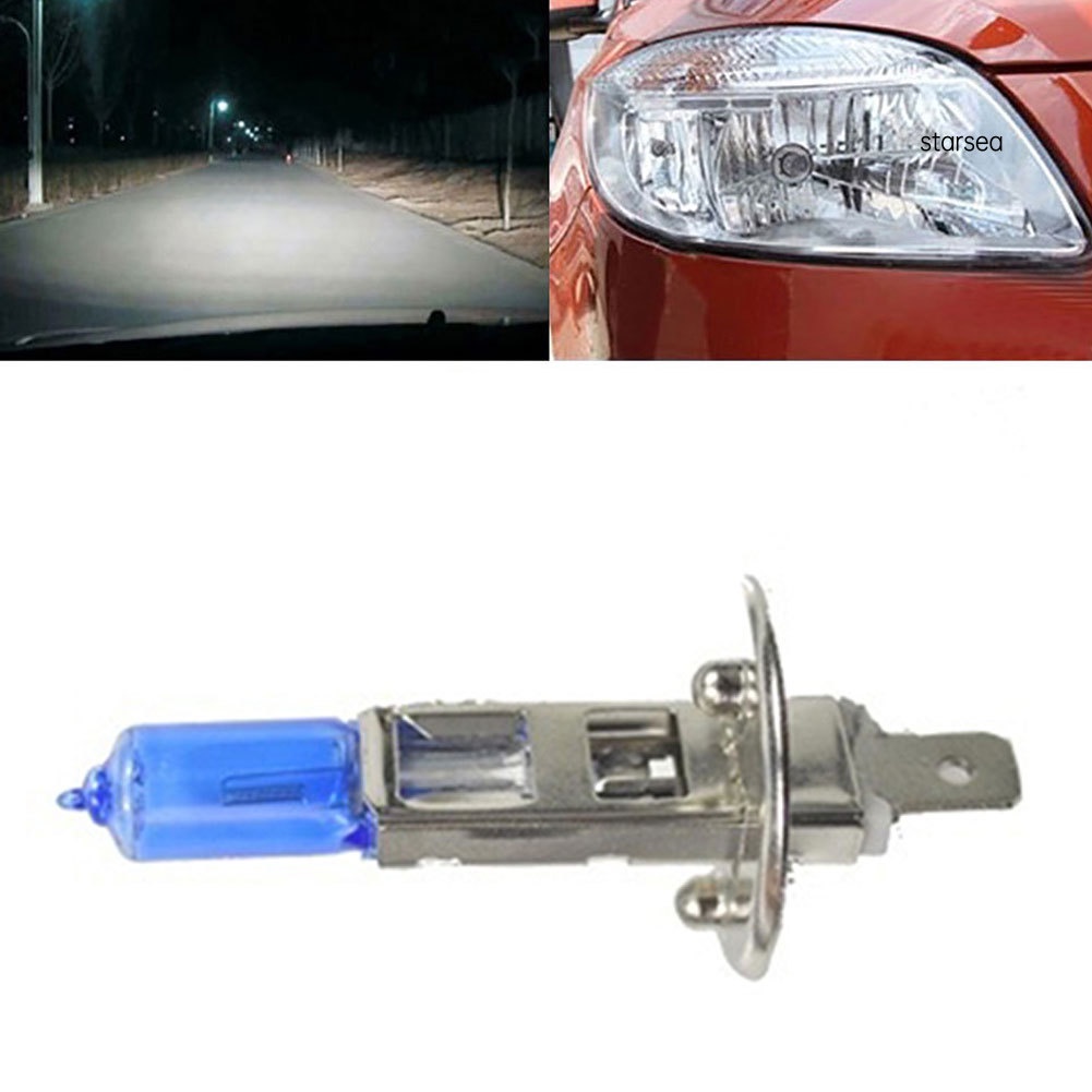 1 Bóng Đèn Pha Ô Tô Siêu Sáng H1 / 6000K 12V 100W