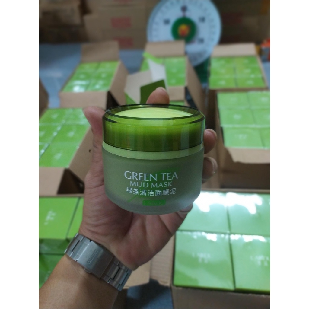Nạ Bùn Matcha Mud Mask Laikou