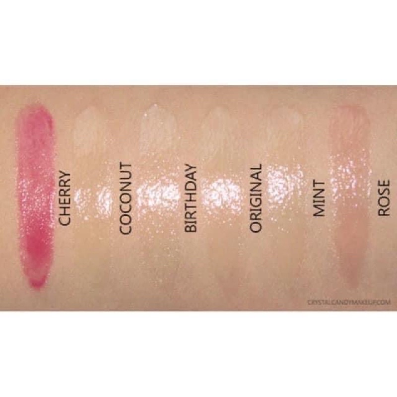 SON DƯỠNG GLOSSIER BALM DOTCOM màu Cherry và Rose