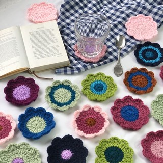 Lót ly len handmade
