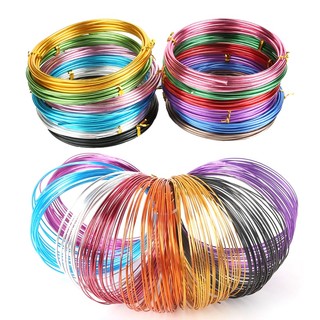 Cuộn 10m dây nhôm nhiều màu size 1mm
