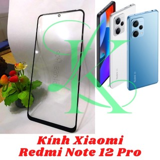 Kính Xiaomi Redmi note 12 pro ( kính ép )