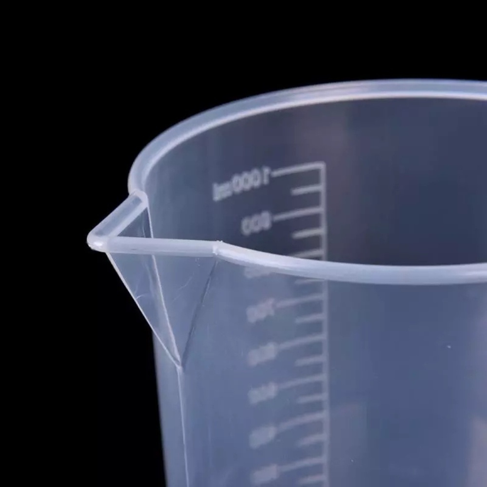 20ml / 30ml / 50ml / 250ml / 500ml / 1000ml cốc đo chia độ bằng nhựa trong suốt để nướng cốc đo chất lỏng hộp đựng jugcup dụng cụ nhà bếp làm đồ trang sức