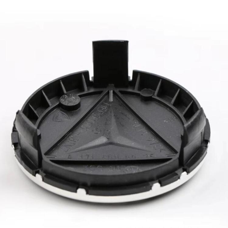 01 Chiếc Logo chụp mâm bánh xe ô tô Mercedes Benz  đường kính 75mm (nhiều màu )