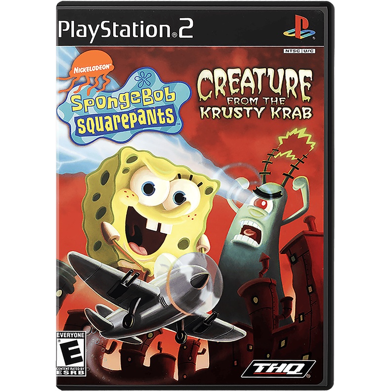 SpongeBob SquarePants - Creature from the Krusty Krab - Đĩa game PS2