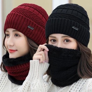 Set 2 mũ len lông cừu phong cách hàn quốc thời trang thu đông 2023 72382