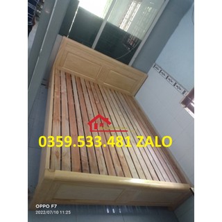 Giường ngủ gỗ sồi Nga cao cấp siêu bền giá xưởng đủ kích thước