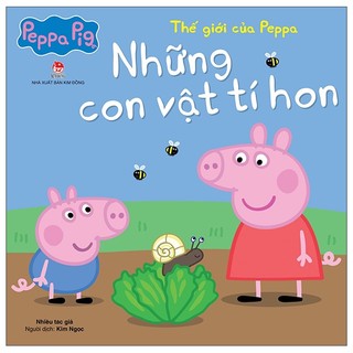 Sách thế giới của peppa - những con vật tí hon
