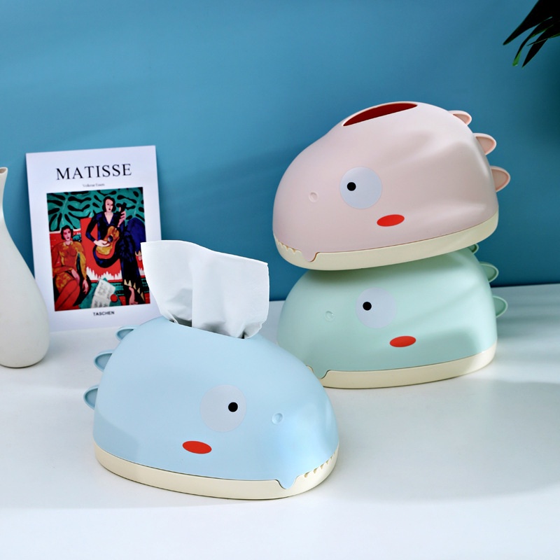 Hộp Đựng Khăn Giấy Cuộn Bằng Nhựa Thiết Kế Độc Đáo Trang Trí Nhà Cửa