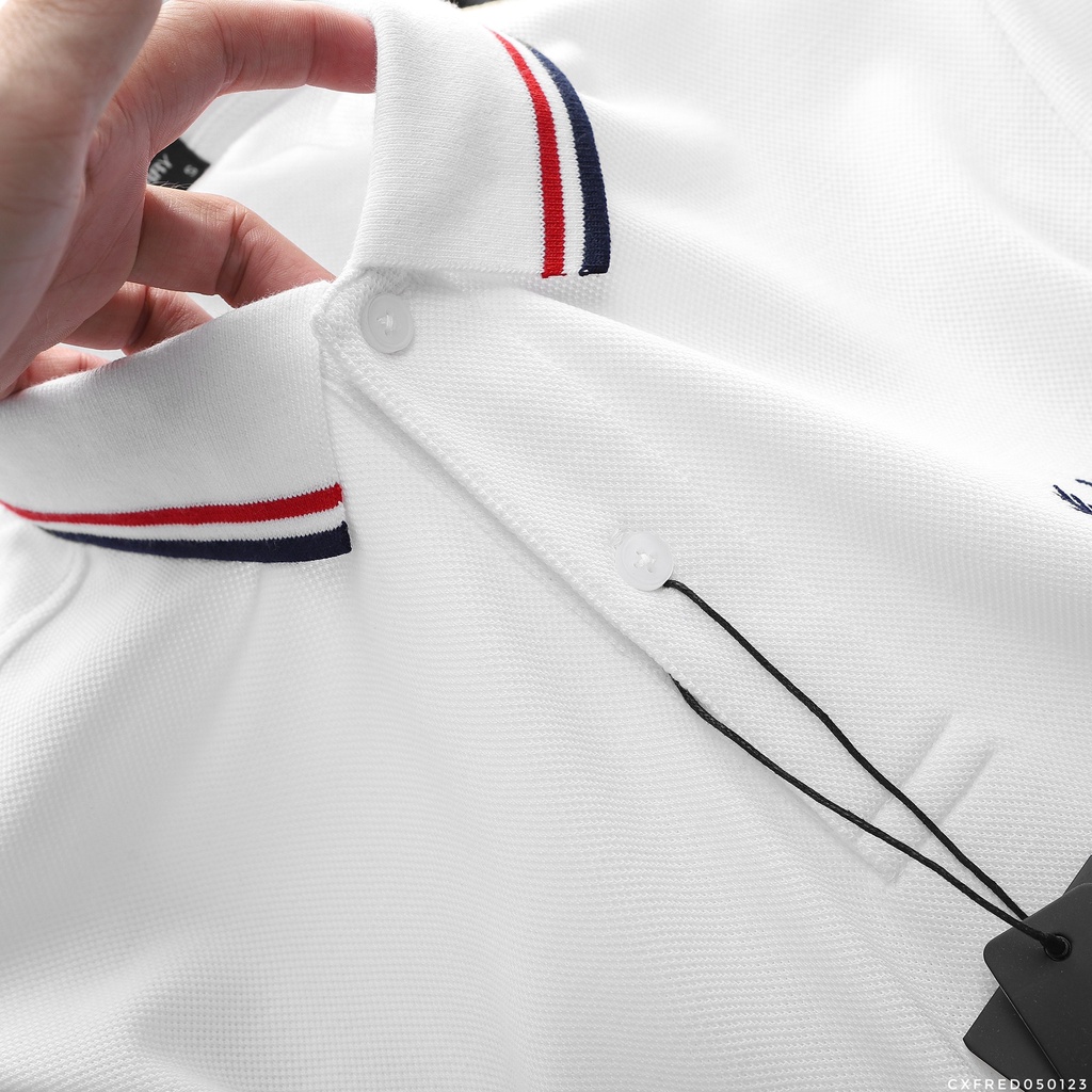 [ XUẤT XỊN ] Áo thun polo thời trang , áo thun cổ trụ nam, mắt vải cá mập xịn mịn, phối viền tinh tế 50123