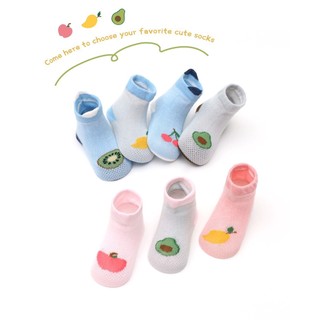 Set 5 đôi tất lưới cổ cao cho bé