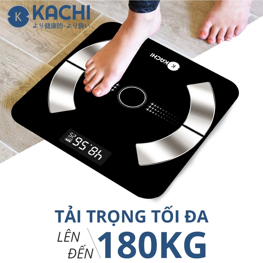 Cân thông minh phân tích các chỉ số cơ thể Kachi MK223 - Airbike Việt Nam phân phối chính hãng