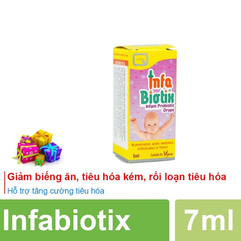 Infabiotix, men vi sinh cho bé, probiotic hỗ trợ bé ăn ngon, tăng hấp thu vitamin, và specckid zin c tăng đề kháng