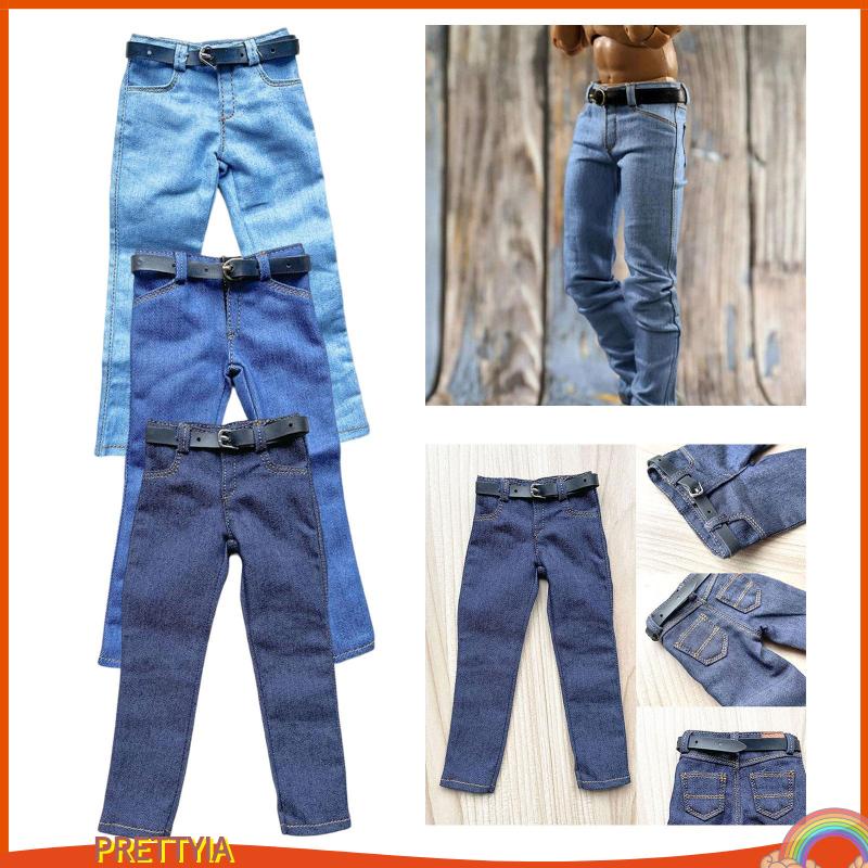 Quần Jean Dài Hóa Trang Cho Búp Bê Tỉ Lệ 1 / 6
