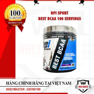 BPI - BEST BCAA 100 SER - CHÍNH HÃNG  | Chống Dị Hóa , Phục Hồi Và Xây Dựng Cơ Bắp