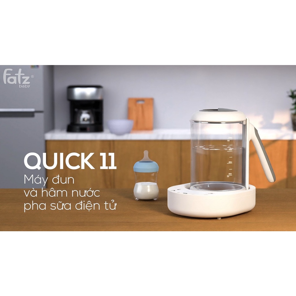 Máy đun nước và hâm nước pha sữa điện tử FATZ BABY - QUICK 11 - FB3510TK