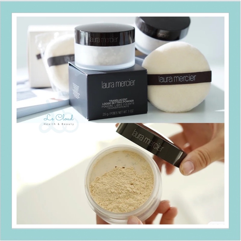 [AUTH] Phấn Phủ LAURA MERCIER Translucent Loose Setting Powde Fullsize 29g
