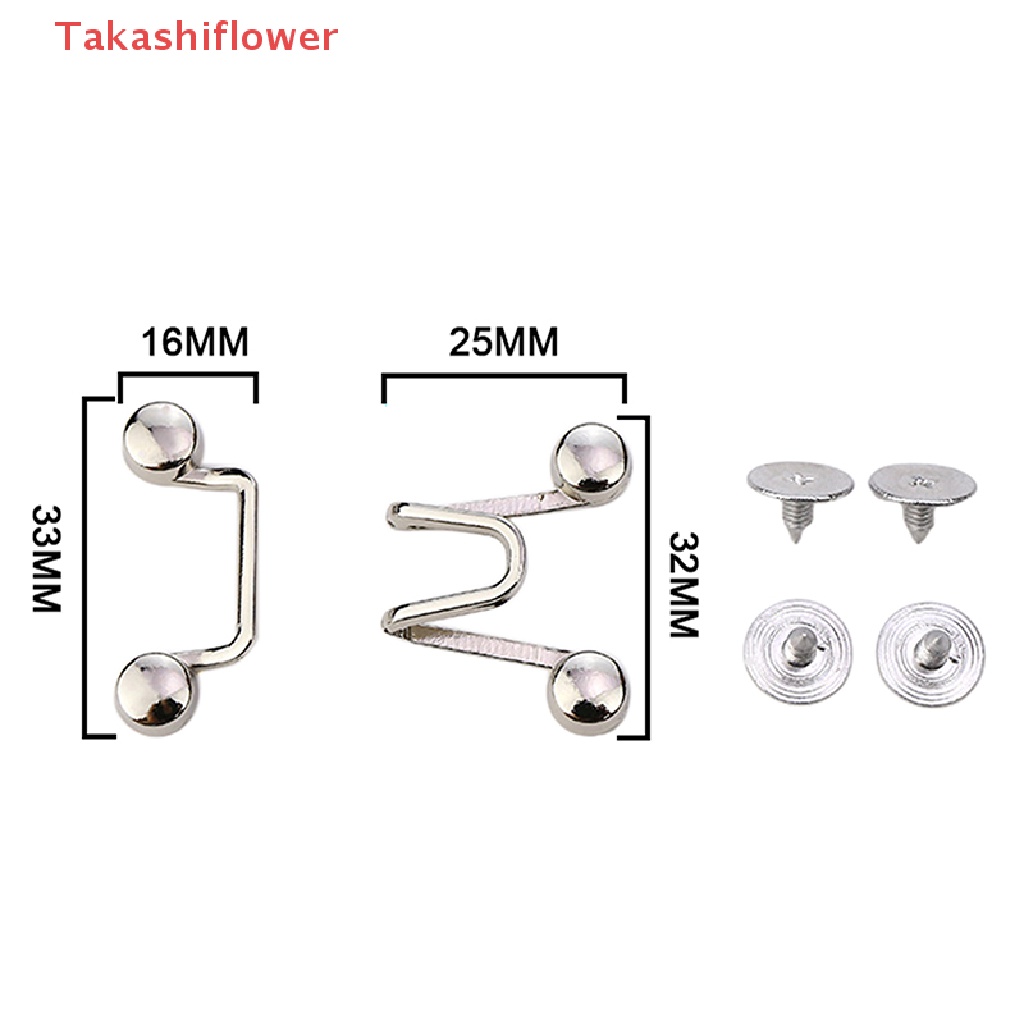 Ghim Cài Quần Jean / Váy / Thắt Lưng Bằng Kim Loại Có Thể Điều Chỉnh Cho Nữ