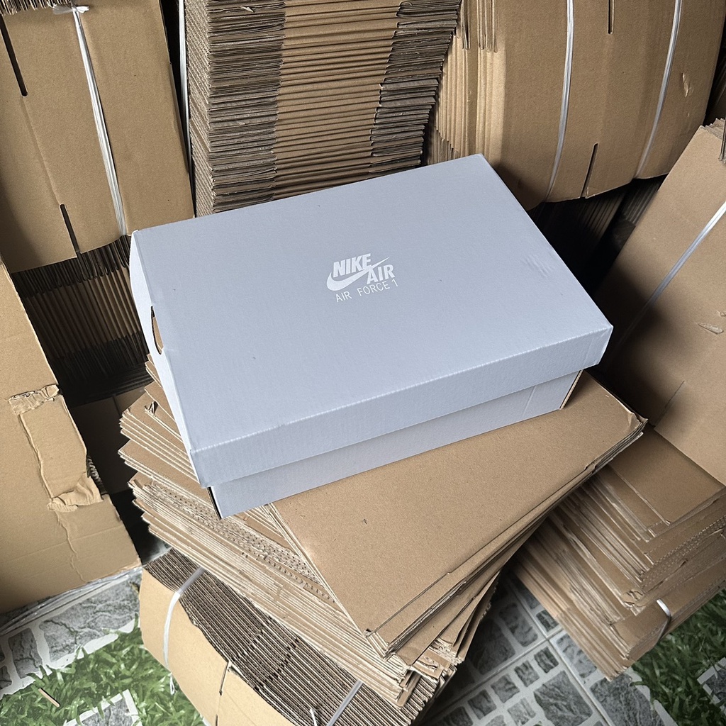 Hộp Đựng giày, BOX GIÀY, dép NIKE AIR FORCE 1 CHÍNH HÃNG